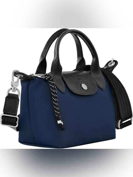 Longchamp Other - Longchamp Navy Le pliage energy econyl Black Small Top-Handle Bag xs crossbody